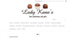 Desktop Screenshot of ladykanesweets.com